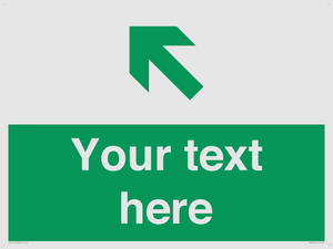 Custom Safe condition: Green Up left arrow